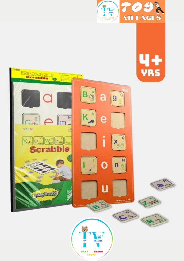 vowel scrabble toy